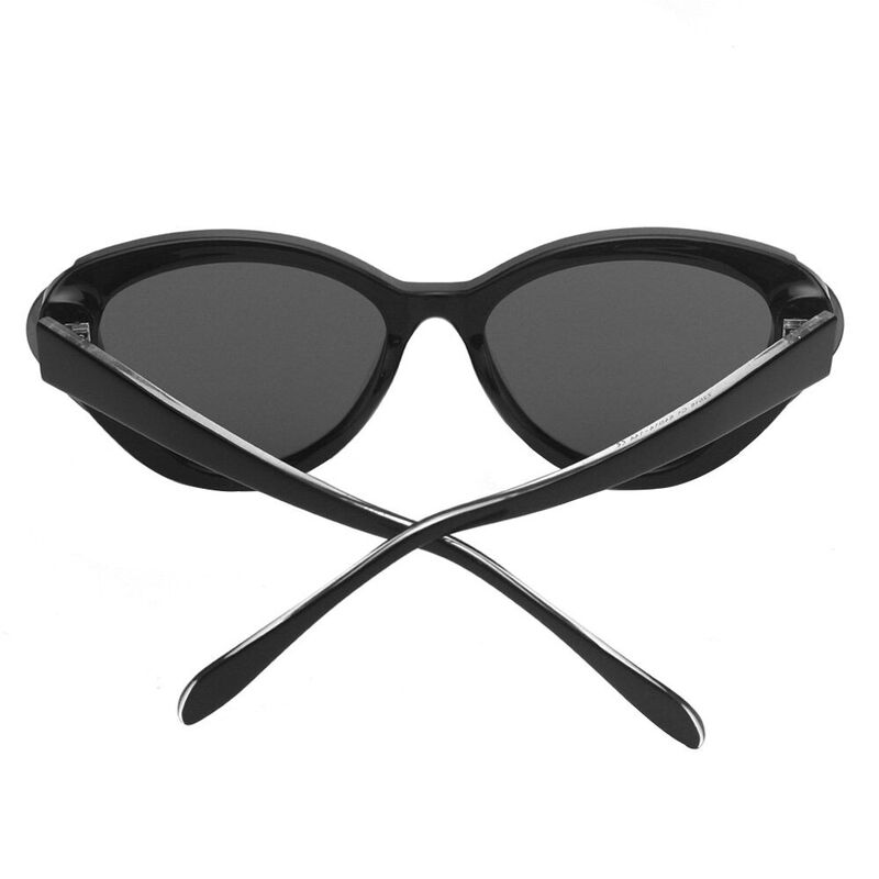 Galactic Oval Black Sunglasses
