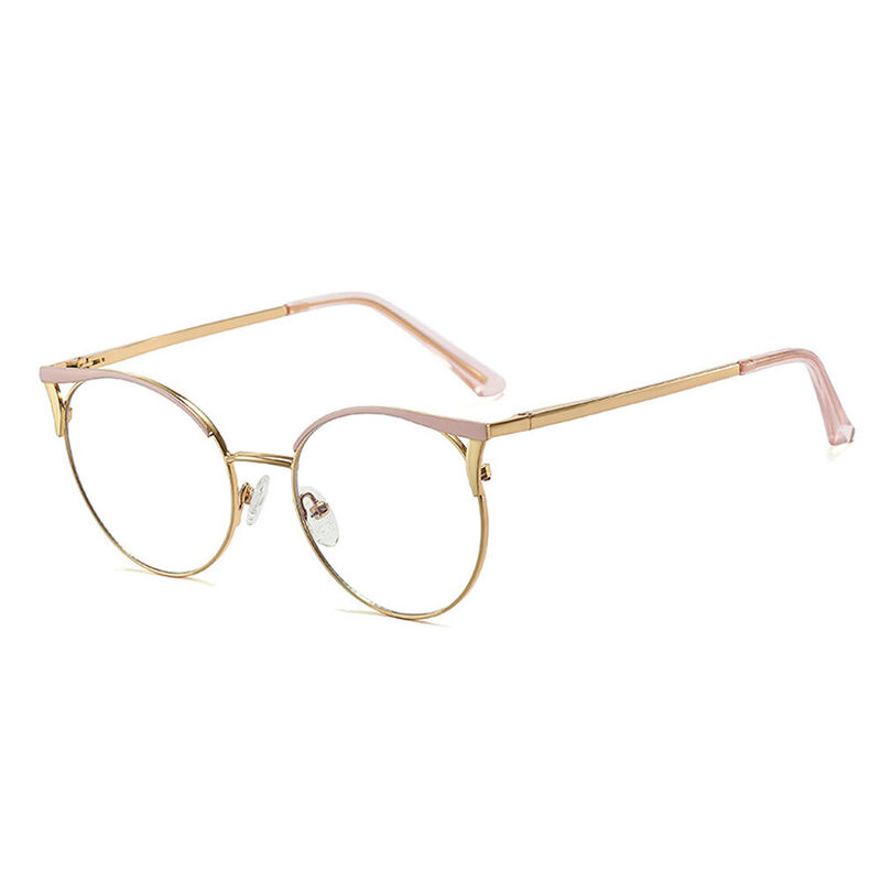 Bette Cat Eye Pink Glasses