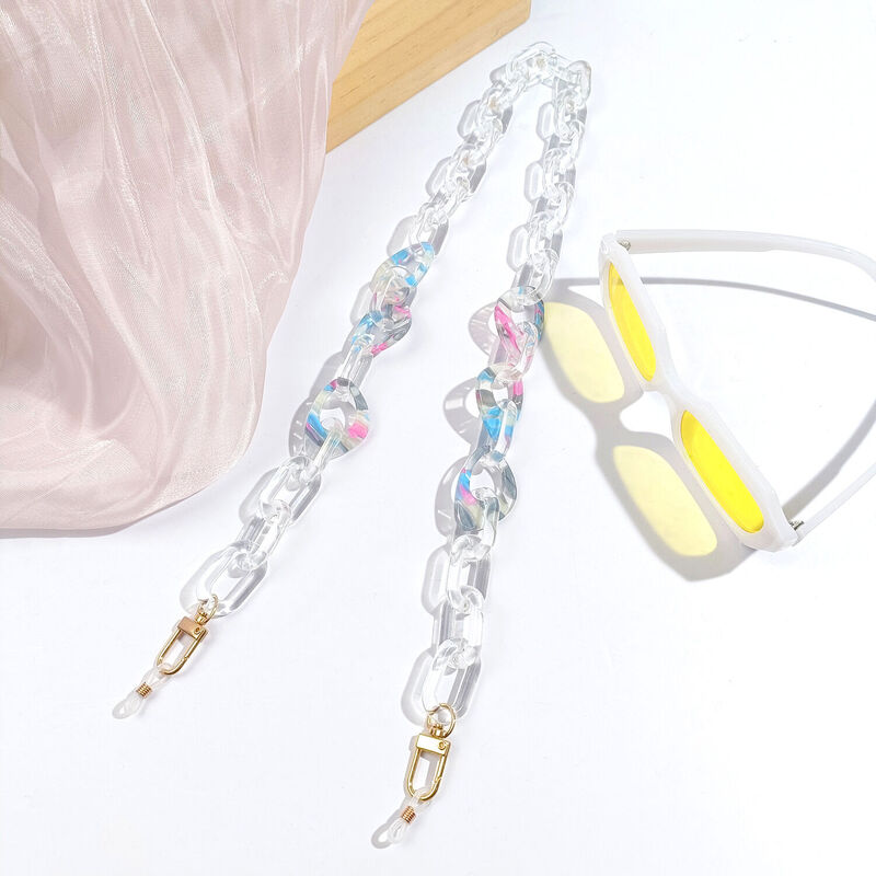 Jo Contemporary and Vibrant Acrylic Glasses Chain