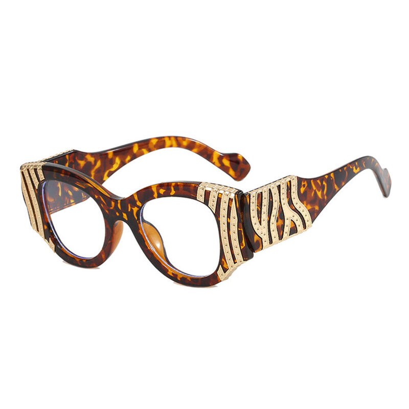 Gilks Oval Tortoise Glasses