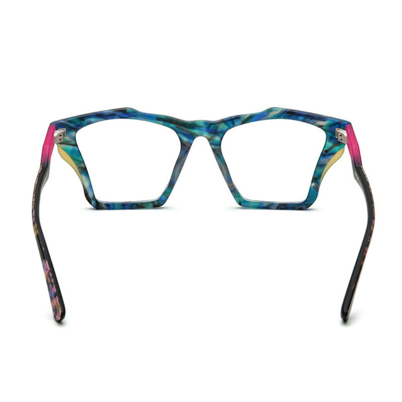 Karr Cat Eye Blue Glasses