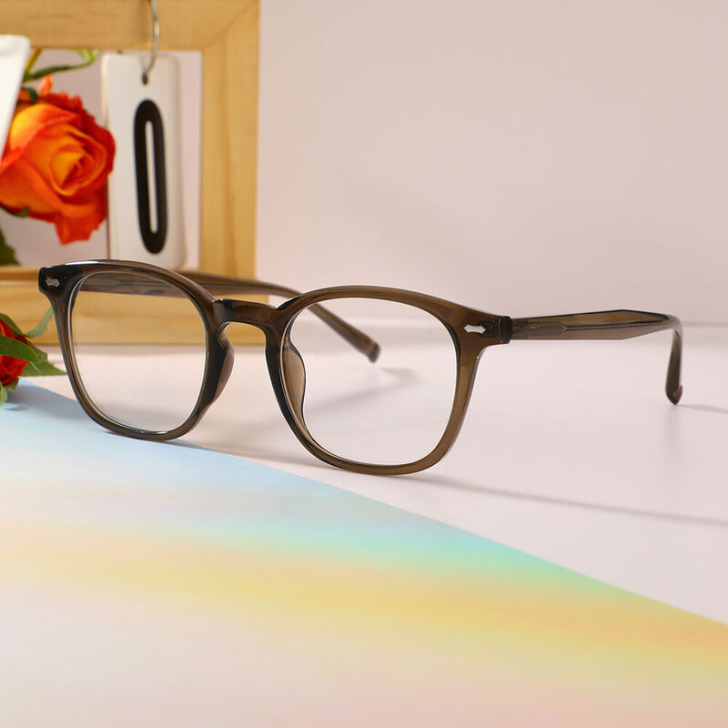 Pearson Square Brown Glasses