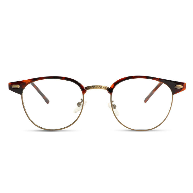 Dempsey Browline Tortoise Glasses