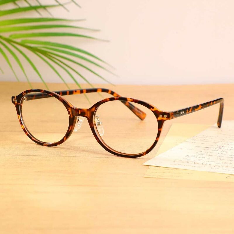 Myra Oval Tortoise Glasses