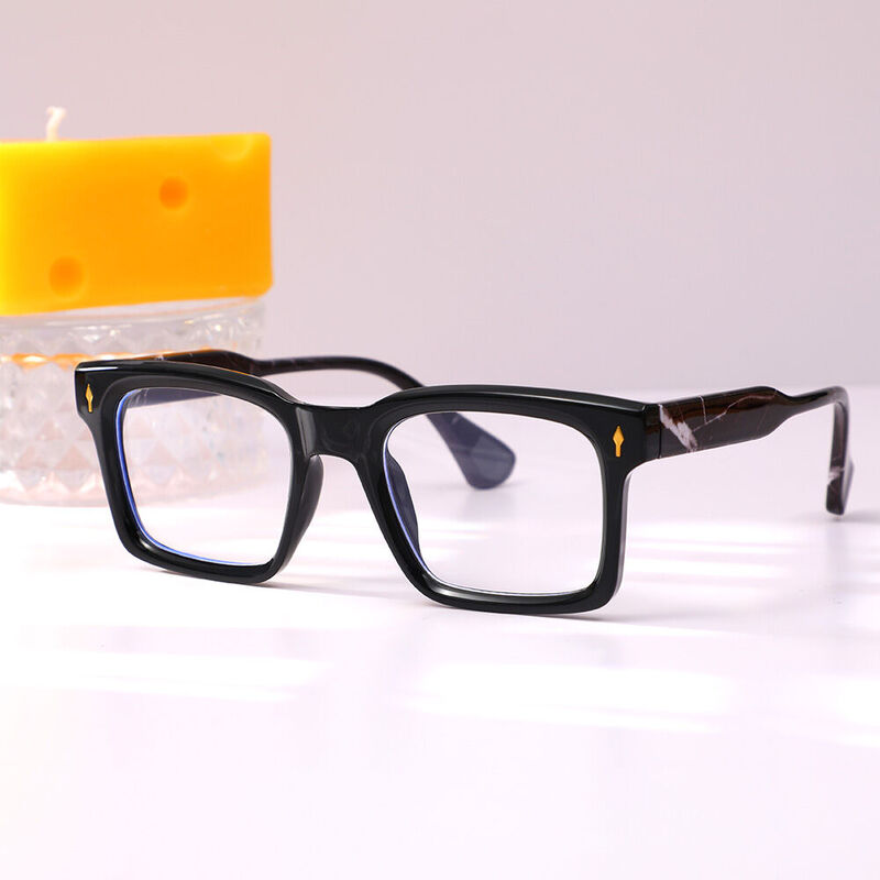 Werner Square Black Glasses