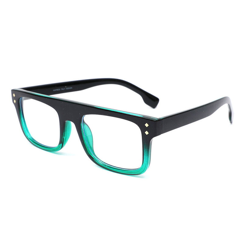 Walkee Square Green Glasses