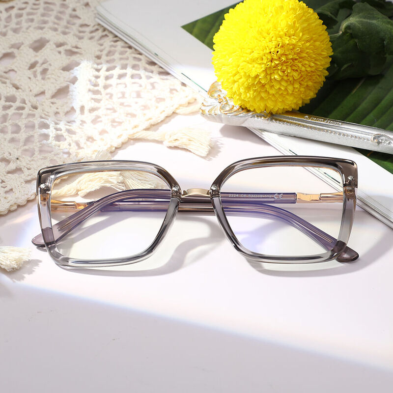 Walto Cat Eye Grey Glasses