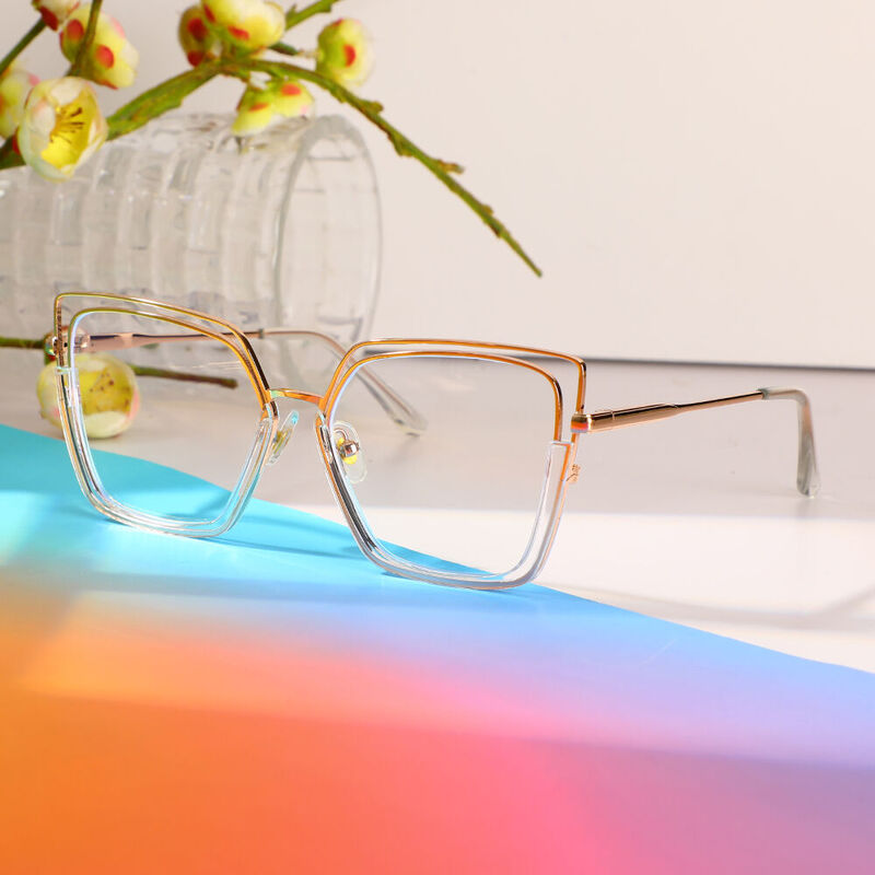 Lunettes de Vue Carter Cat Eye Transparent