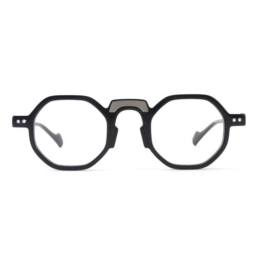 Bowen Geometric Black Glasses 