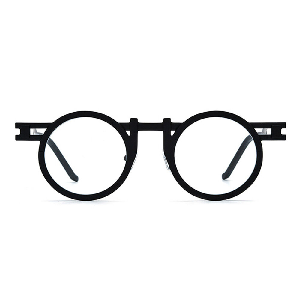 Beck Round Black Glasses