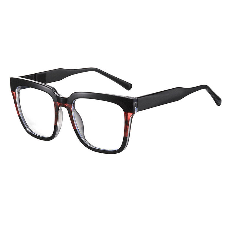 Romeo Square Black Glasses