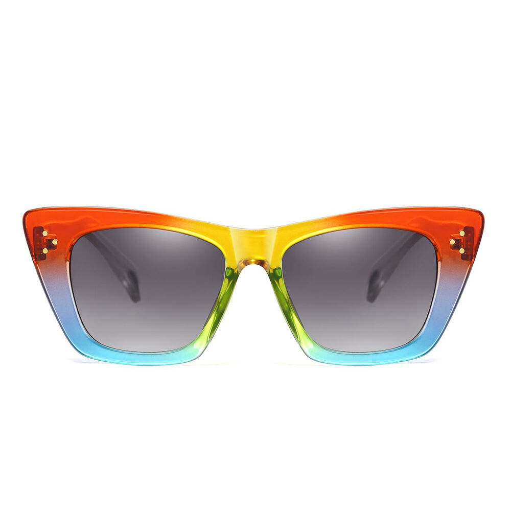 Lunettes de Soleil Bernadette Cat Eye Carré Rainbow