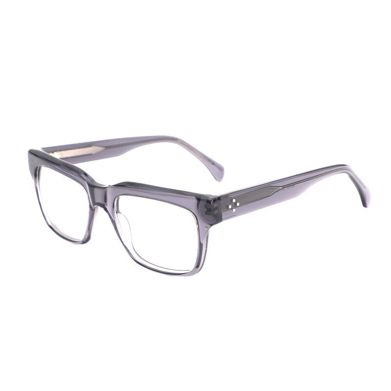 Olga Square Grey Glasses