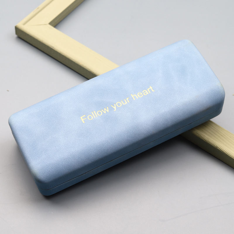 Custodie per Occhiali Segui il tuo cuore blu