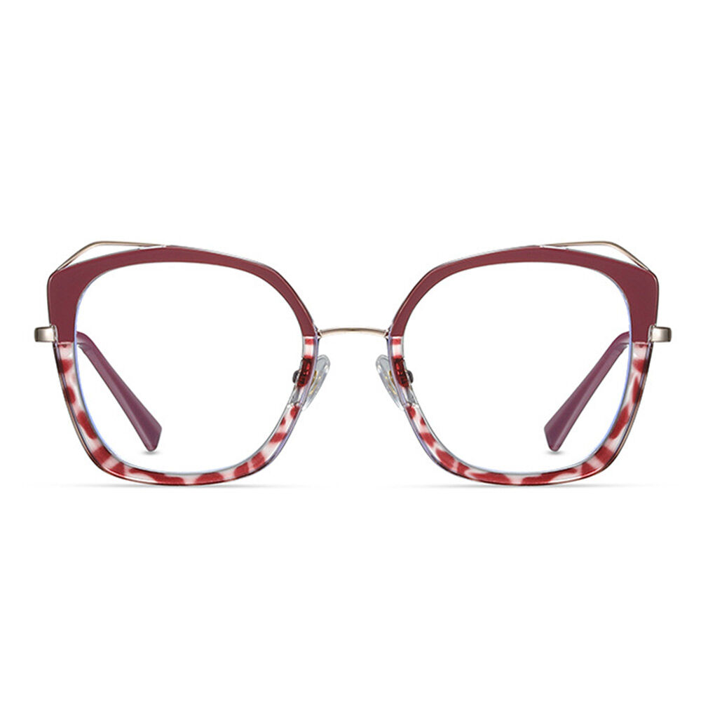 Patrick Cat Eye Purple Glasses