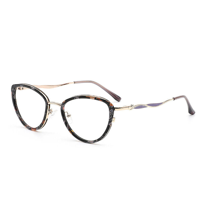 Occhiali da Vista Anastasia Cat Eye Marrone