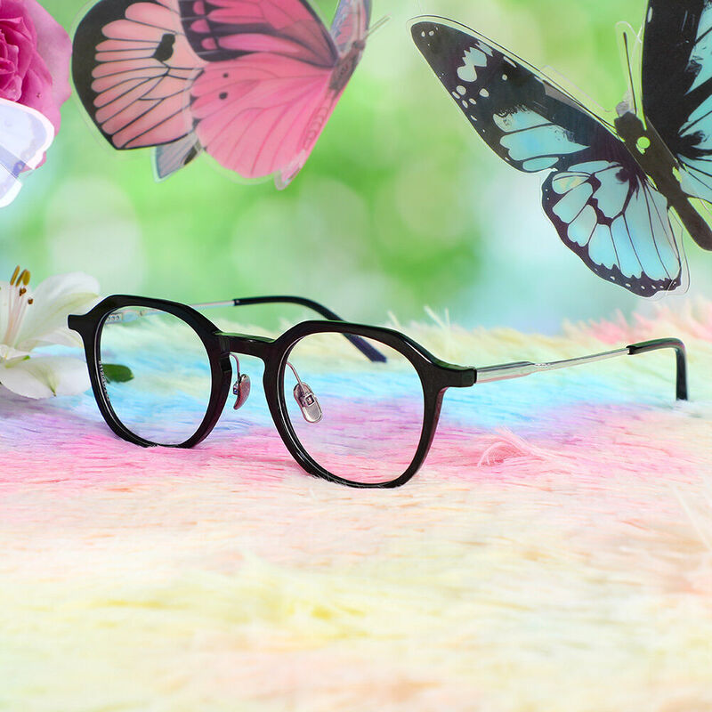 Gafas Graduadass Cuadradas Negras Prudence