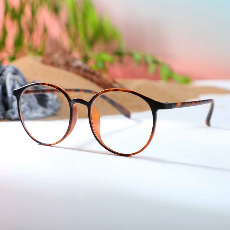Ethel Round Tortoise Glasses