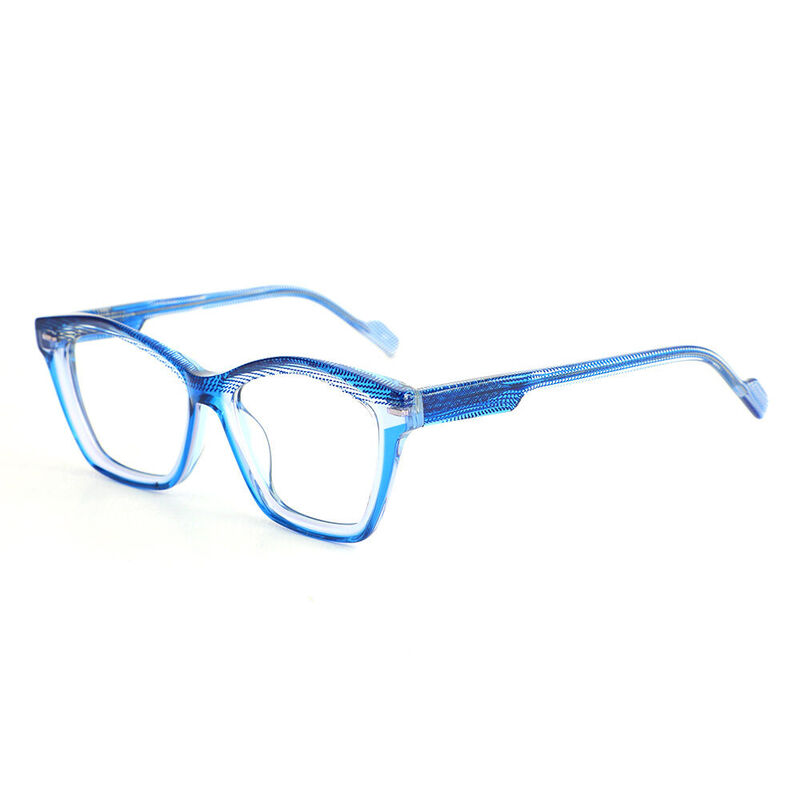 Lunettes de Vue Maxine Cat Eye Bleu