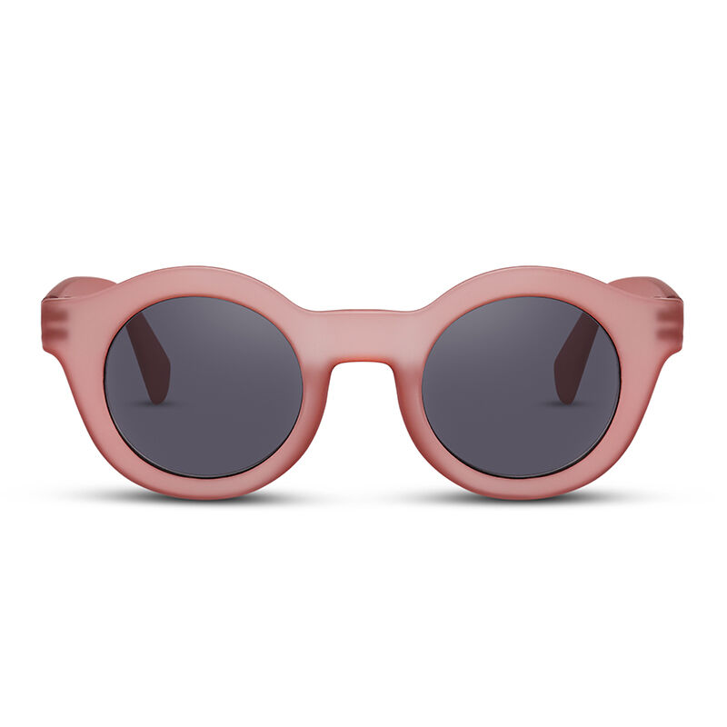 Candy Sweet Round Orange/Grey Sunglasses