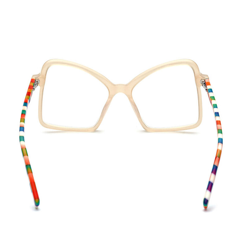 Banchs Cat Eye Beige Glasses