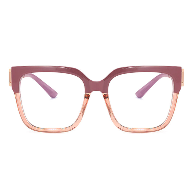 Aileen Square Brown Glasses