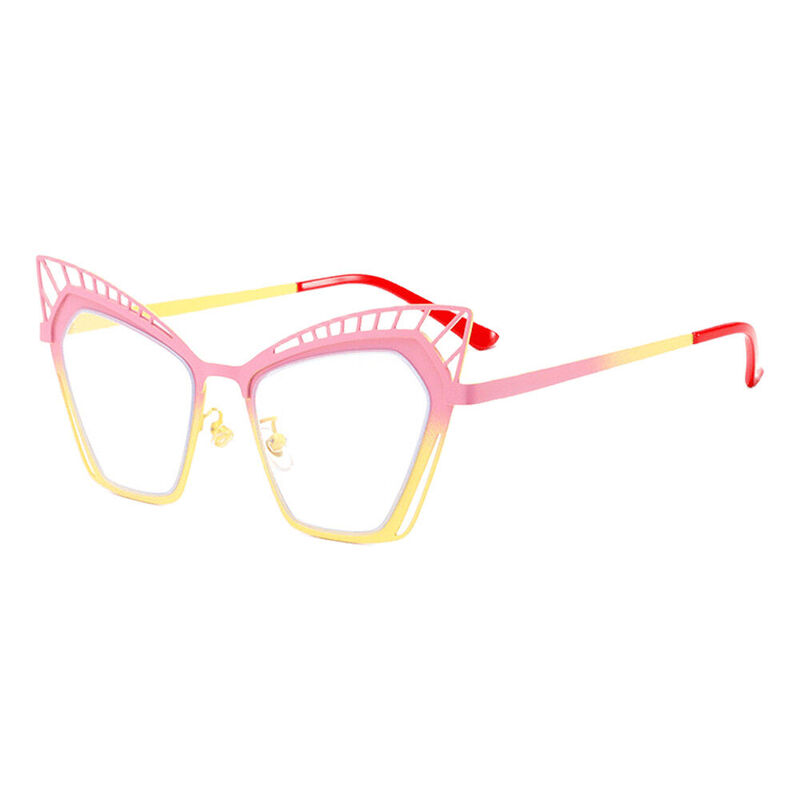 Eisenhowe Cat Eye Pink Glasses