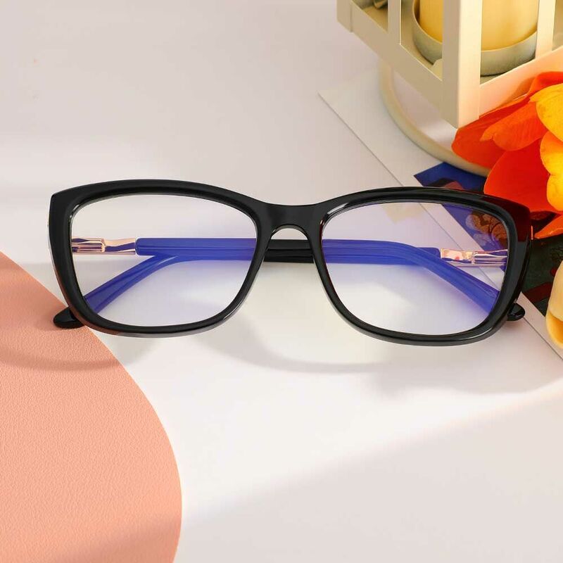 Occhiali da Vista Erica Cat Eye Nero