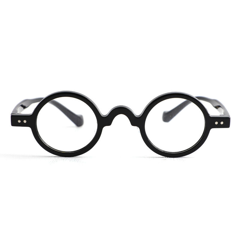 Lunettes de Vue Ron Ronde Noir