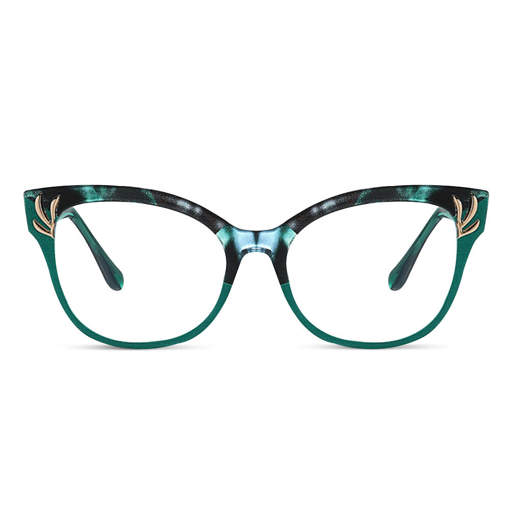 Lunettes de Vue Coverdalee Cat Eye Vert