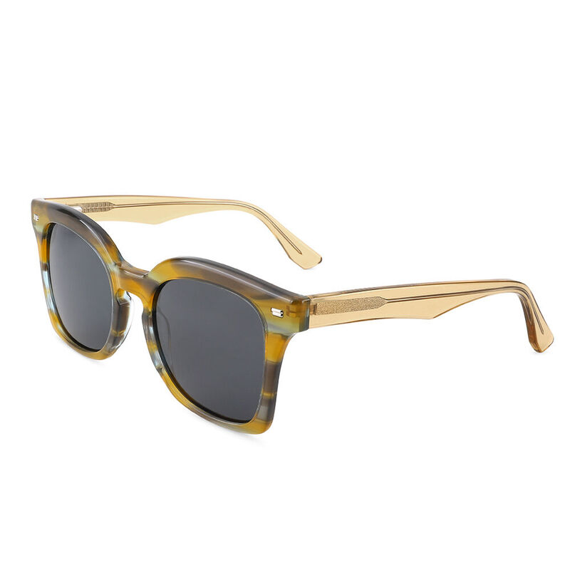 Nelly Butterfly Brown Sunglasses