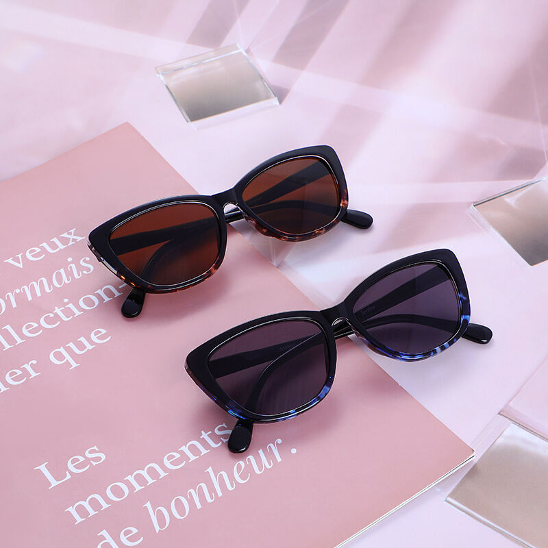 Trend Bomb Cat Eye Brown Sunglasses