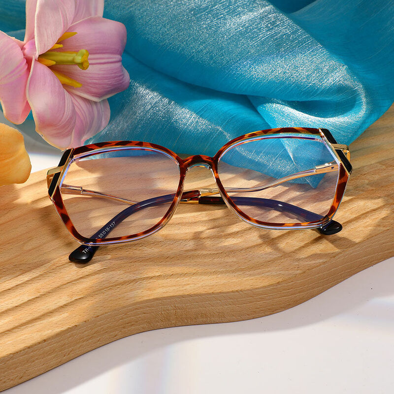 Macaula Cat Eye Tortoise Glasses