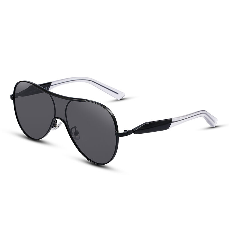 Chic Shield Pilote Grey Sonnenbrille