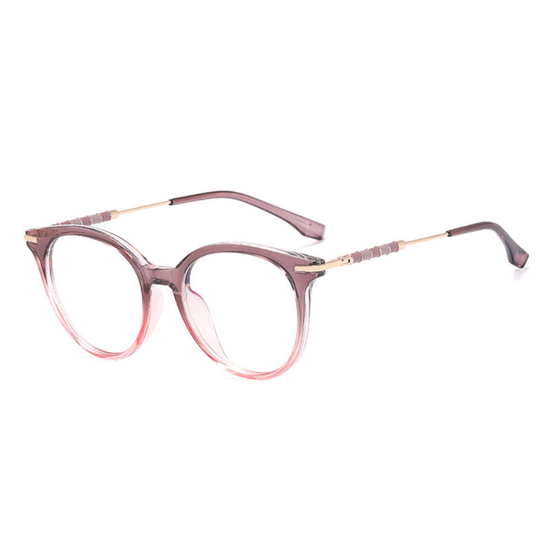 Glimmer Round Gray Glasses