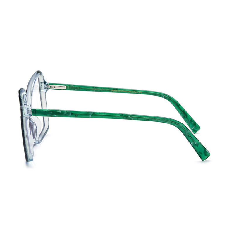 Banchs Cat Eye Green Glasses