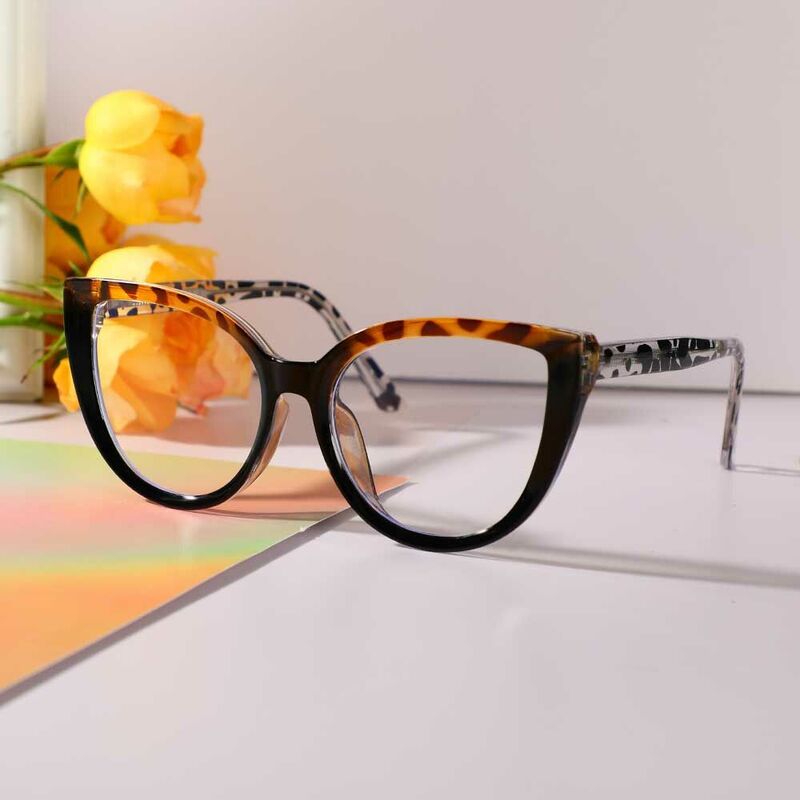 Wesley Cat Eye Tortoise Glasses