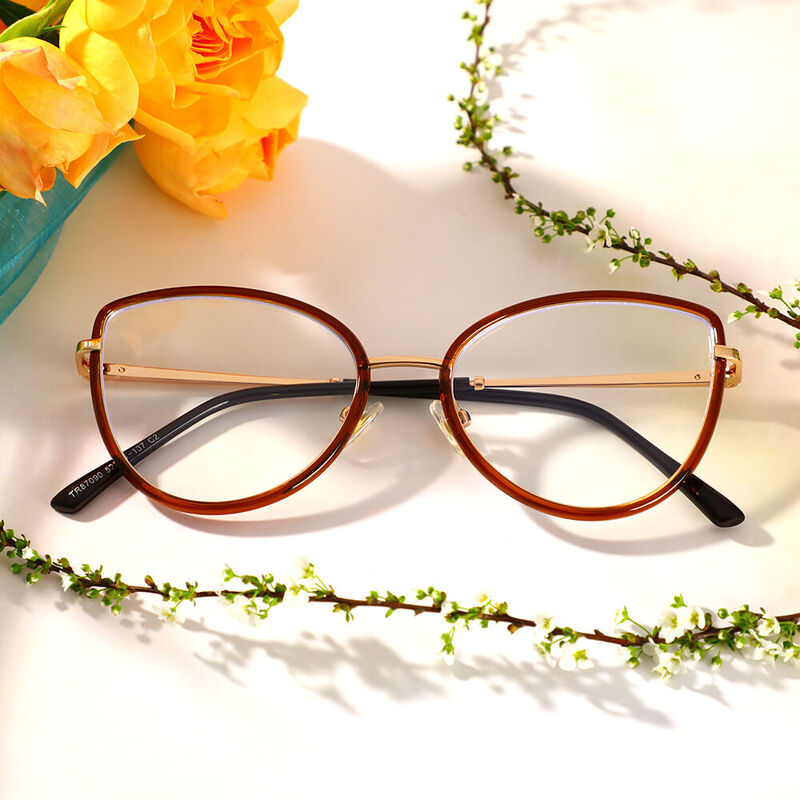 Occhiali da Vista  Bray Cat Eye Marrone