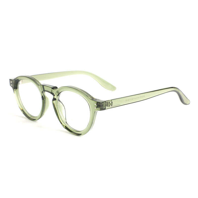Lunettes de Vue Donahue Ronde Vert