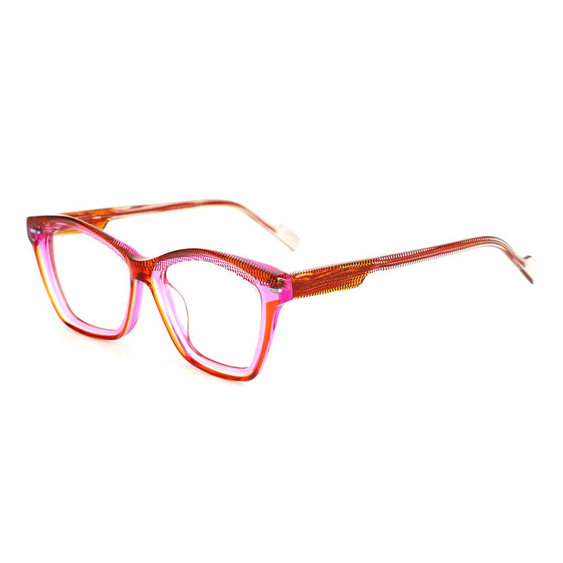 Maxine Cat Eye Pink Glasses