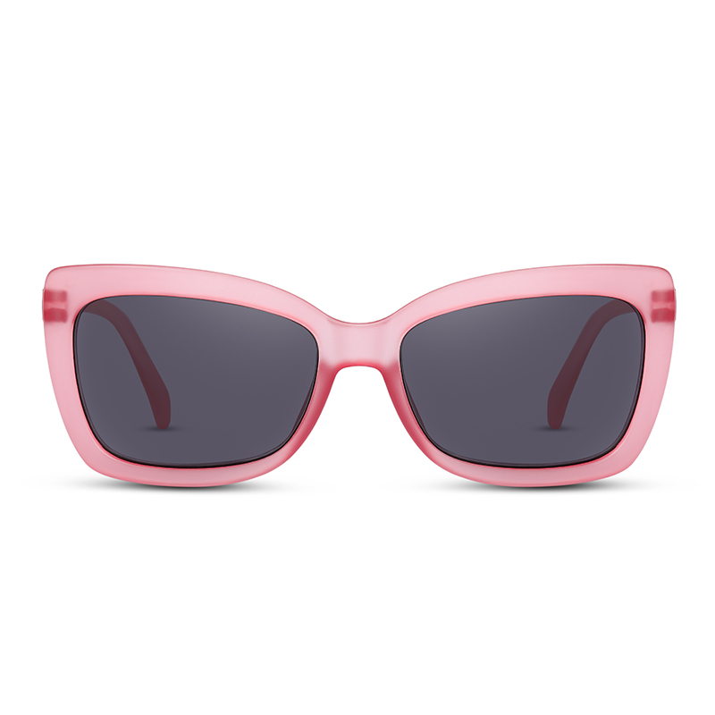 Space Race Rectangle Pink/Grey Sunglasses