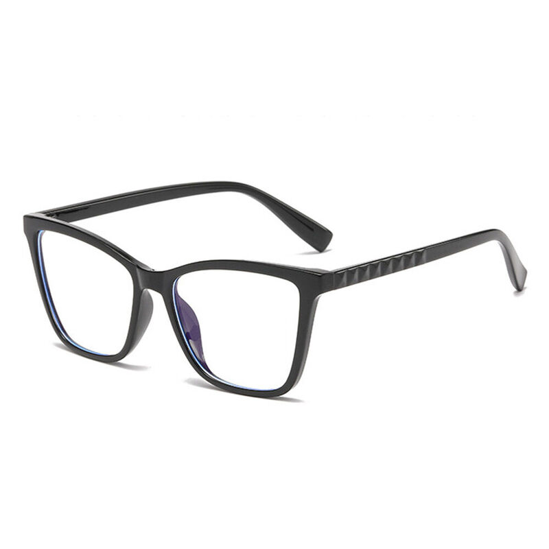 Fay Square Black Glasses