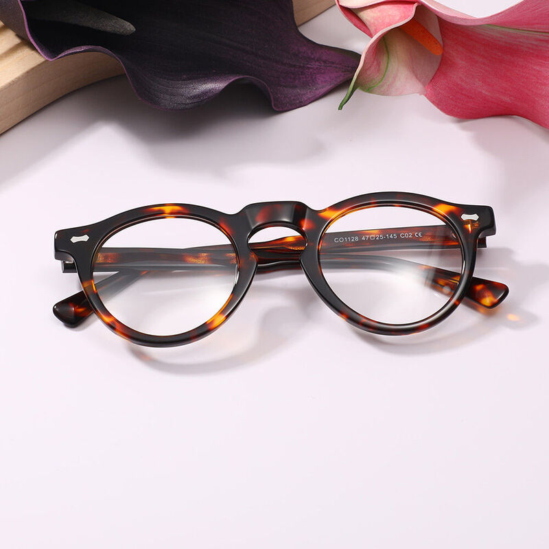 Haydin Round Tortoise Glasses