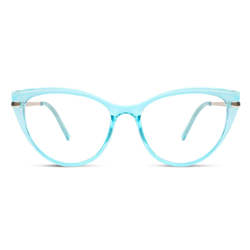 Merree Cat Eye Blue Glasses