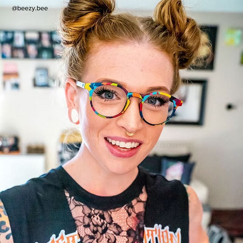 Alvi Round Multicolor Glasses