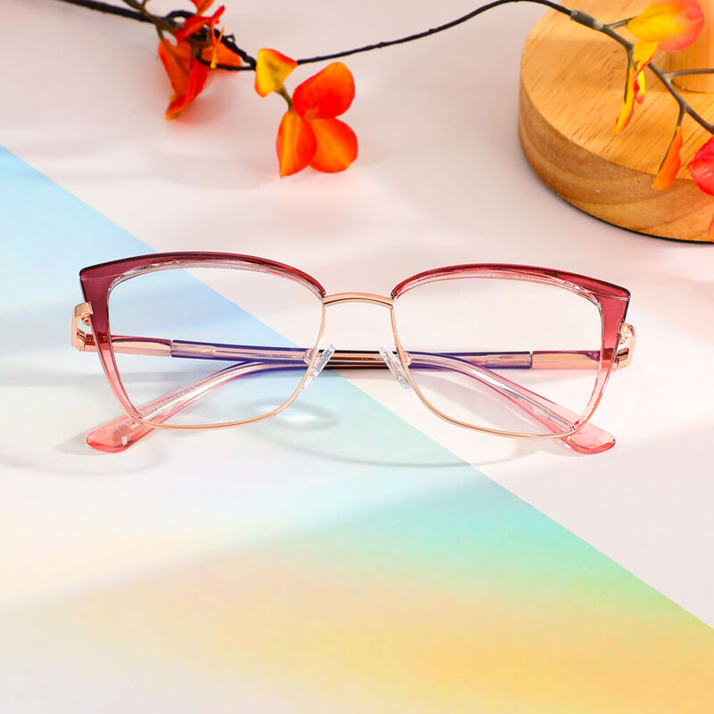 Occhiali da Vista Clement Cat Eye Viola