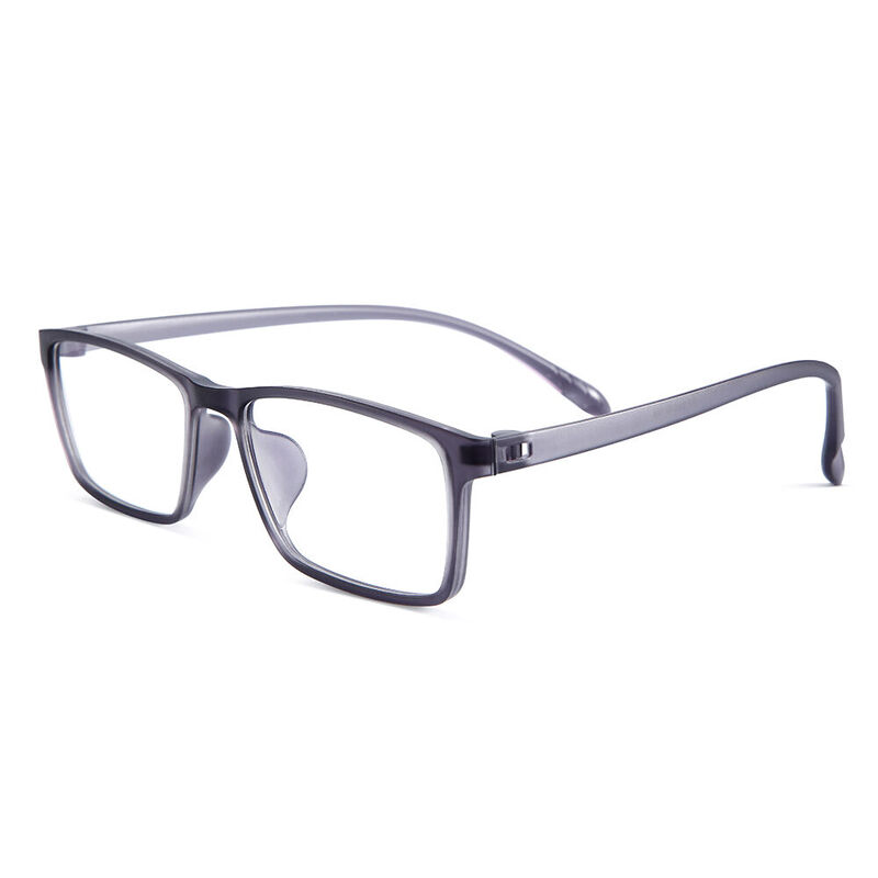 Madison Rectangle Grey Glasses