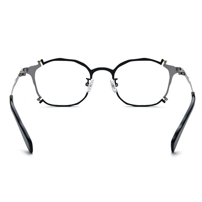 Moses Oval Gray Glasses