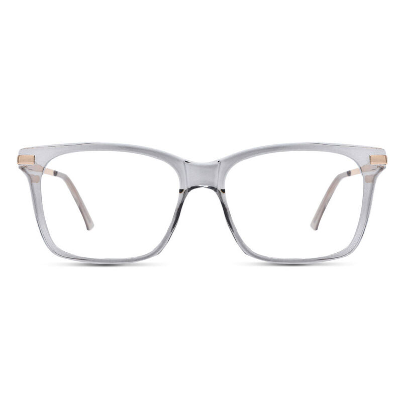 Elijan Square Gray Glasses