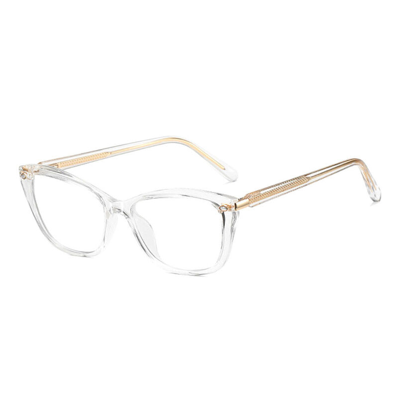 Gafas Graduadas Tipo 'Cat Eye' Transparentes  Zara